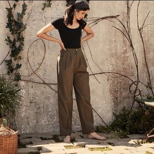Doen Zora Pant in Fir size 6 (SOLD OUT)